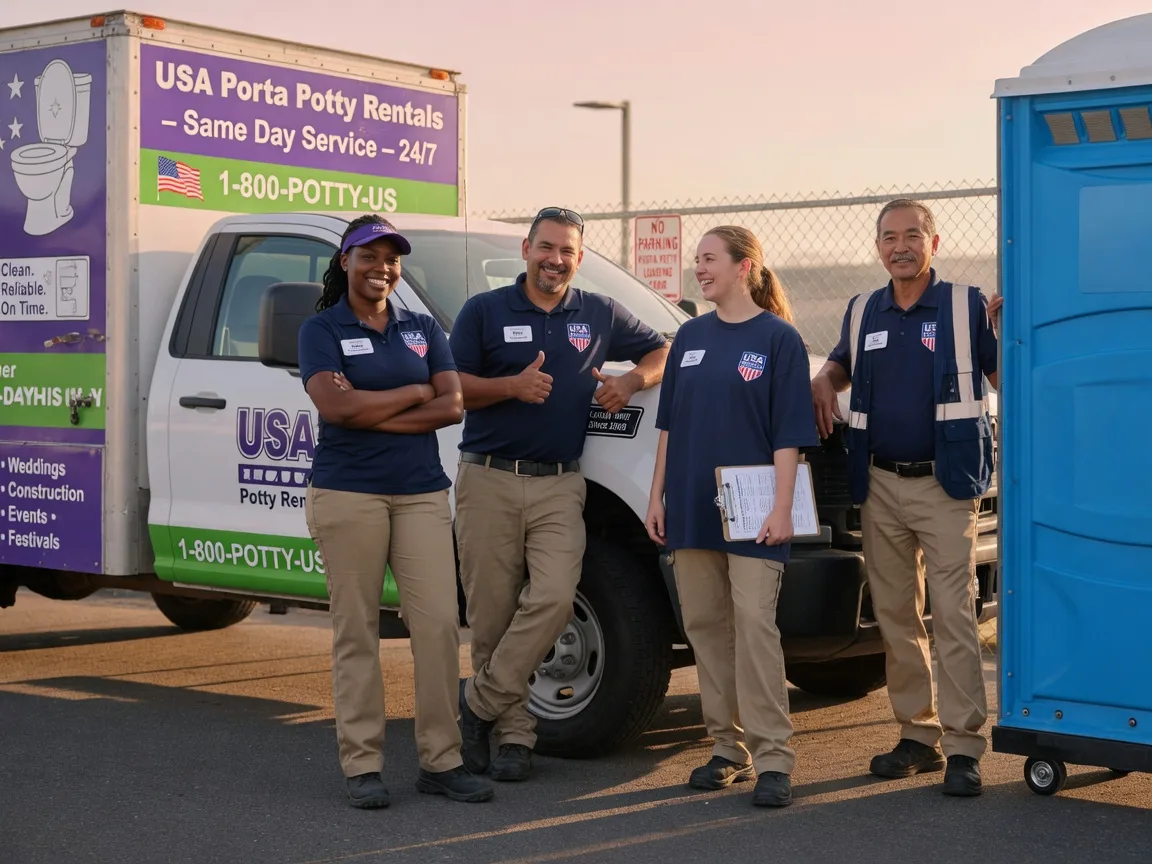 Porta Potty Rental company in Sunray, TX